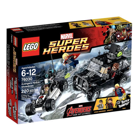 LEGO Super Heroes 76030 Avengersi w pogoni za Hydrą Marvel